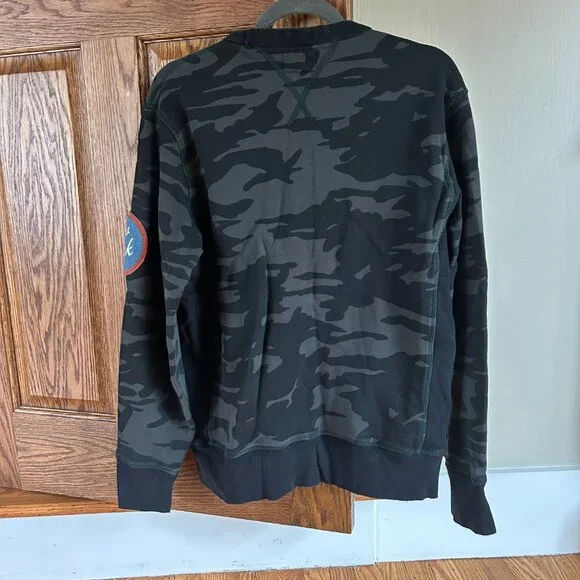 Todd Snyder x Champion I Love NY Sweatshirt Grey Camo - Size L - Picture 4 of 6